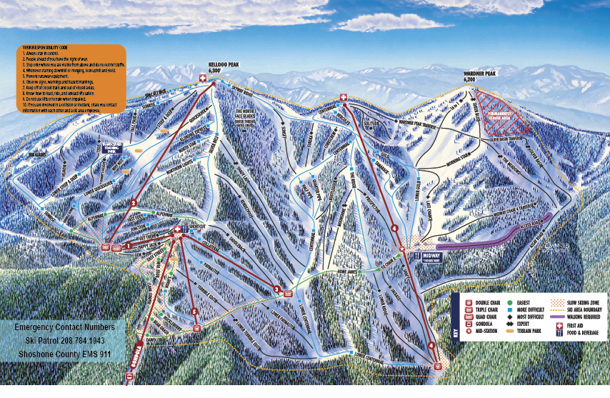 Trail Map & Stats